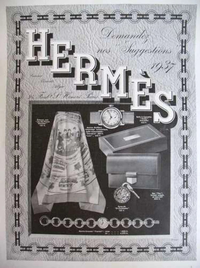Authentic Hermès Scarf (Christmas Themed) | RETIRED