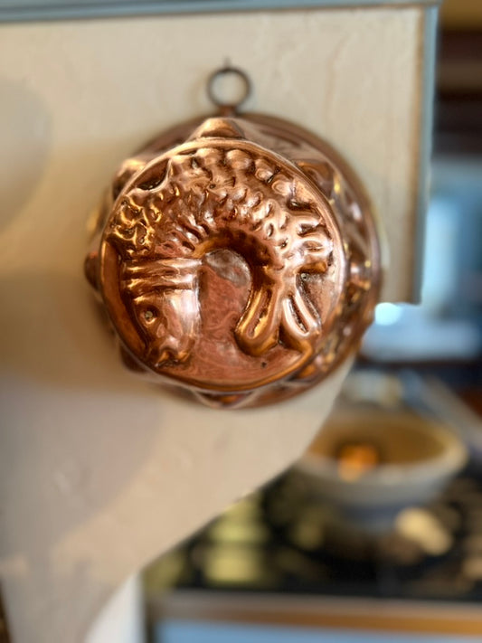 Antique French Copper Fish Mould – A Culinary Treasure