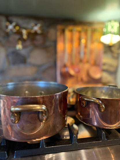 French Vintage Copper Stockpots – A Kitchen Essential