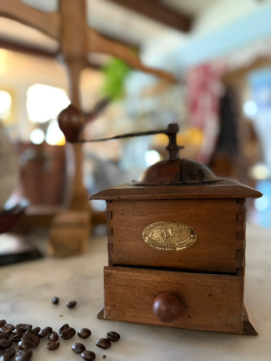 Antique French Coffee Grinder – Peugeot Frères
