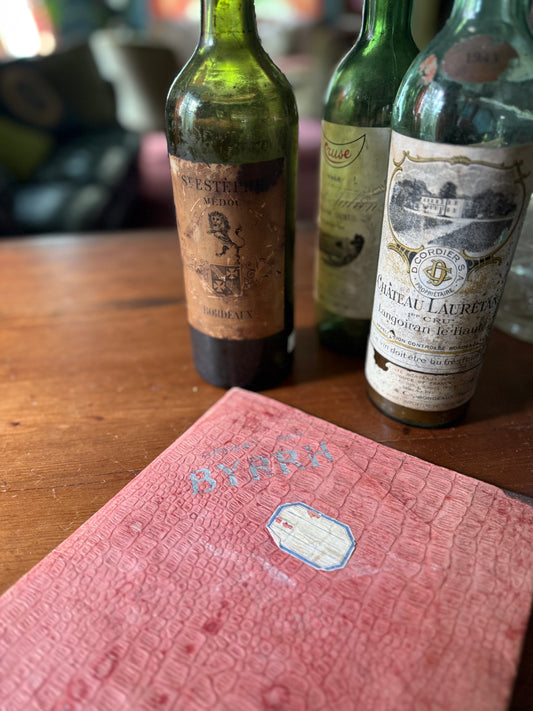 Vintage French Byrrh Advertising Menu – Circa 1930s