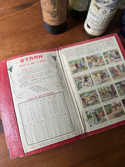 Vintage French Byrrh Advertising Menu – Circa 1930s